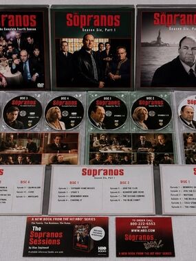 The Sopranos DVD Collection – Season 4 + Season 6 Parts I & II – HBO